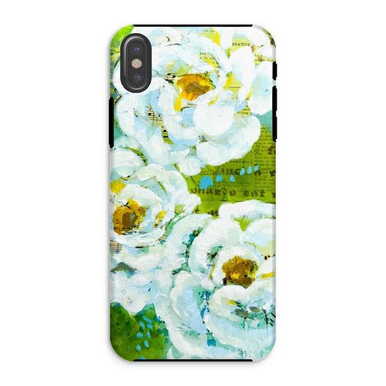 Prodigi Phone & Tablet Cases iPhone XS / Gloss Flower Music Series Ranunculus Print Tough Phone Case